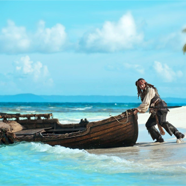 alghe e pirati dei Caraibi